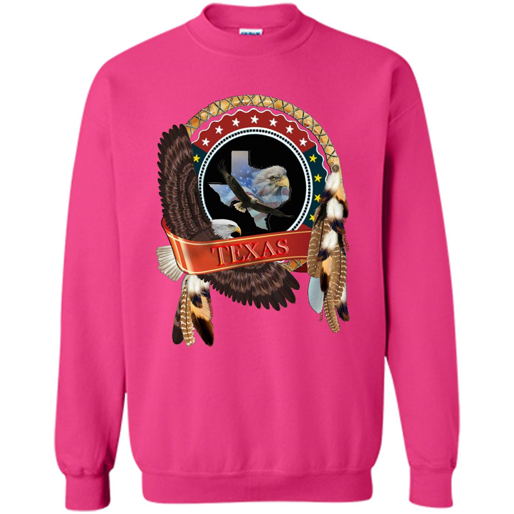 Dream Catcher Texas Art T-shirt Heliconia