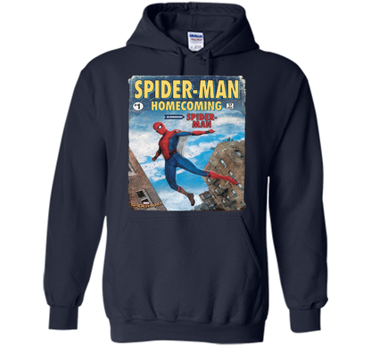 Marvel Spider-Man Homecoming Revamp #1 Issue Graphic T-Shirt t-shirt Navy