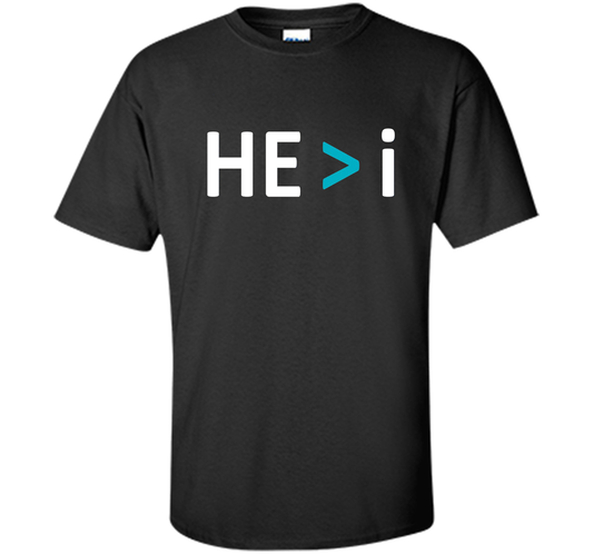 He Is Greater Than I Christian T-Shirt Men &amp; Women Styles cool shirt Black