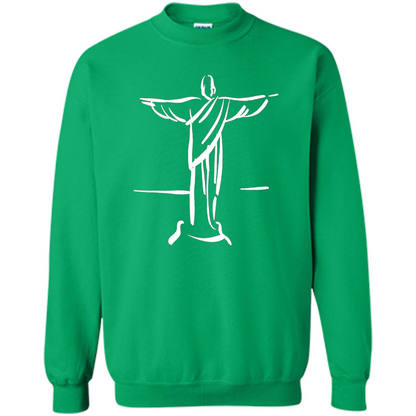 Brazil Christ The Redeemer - Cristo Redentor Brasil T-shirt Irish Green