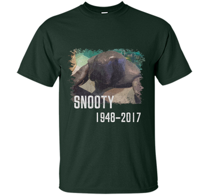 Snooty The Manatee T-shirt Forest Green