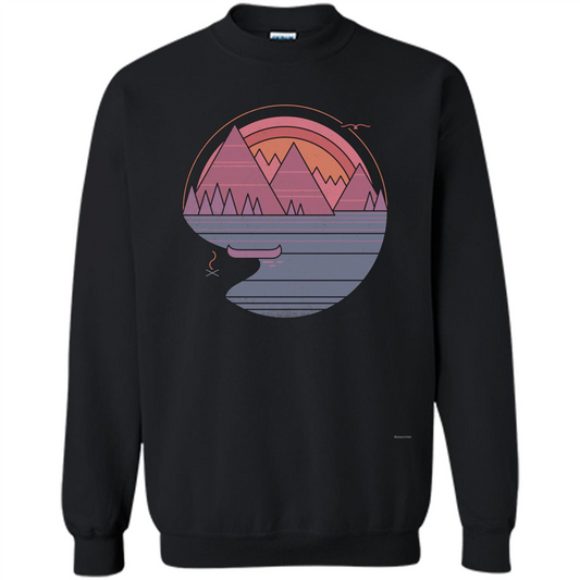 The Mountains Are Calling I Must Go T-shirt Black