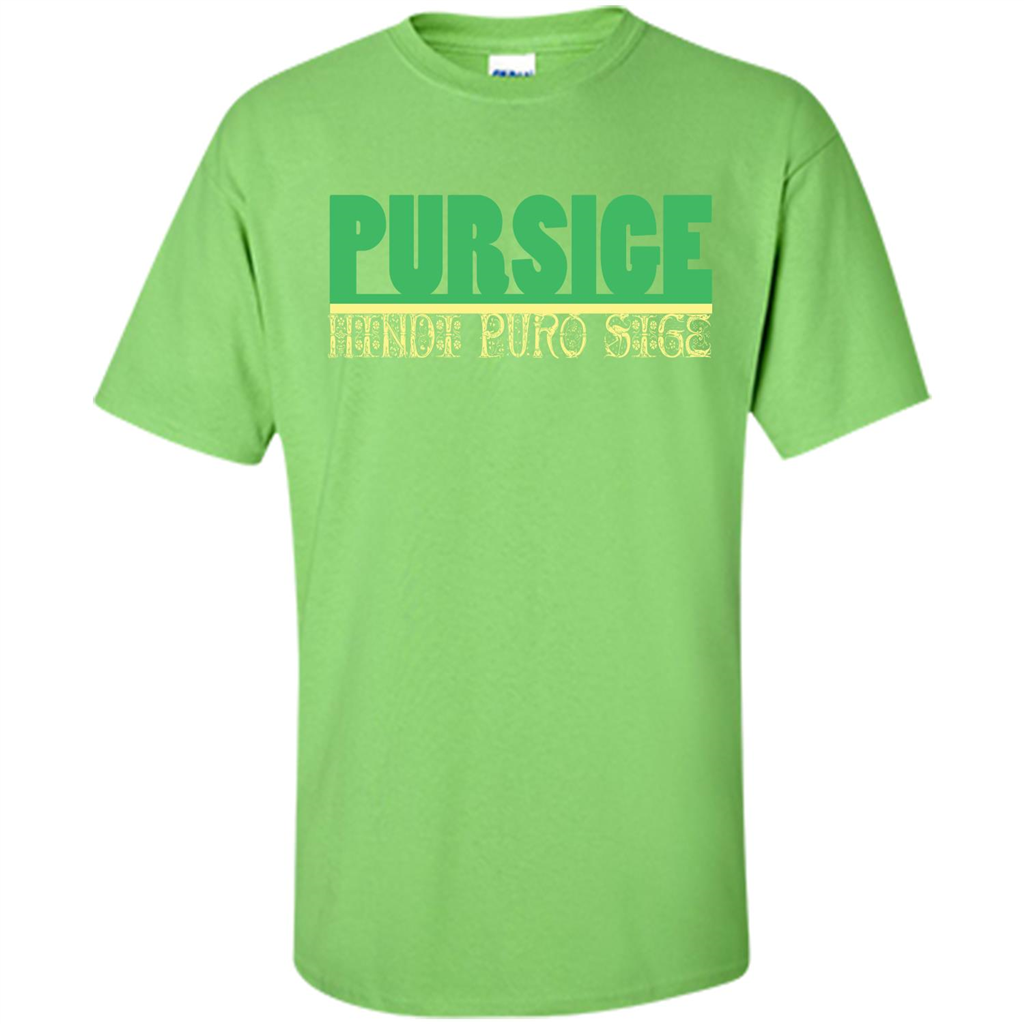 Pursige T-shirt Lime
