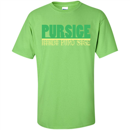 Pursige T-shirt Lime