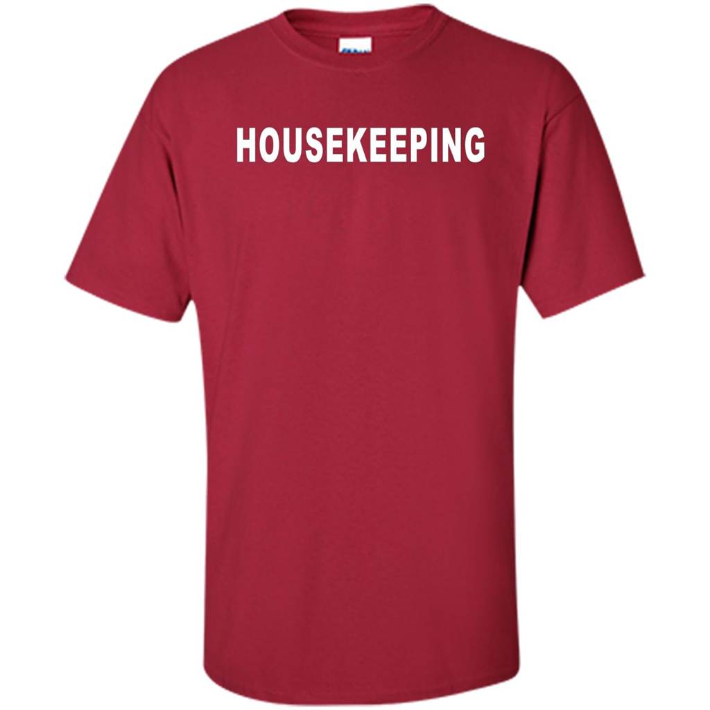Housekeeping T-shirt Cardinal