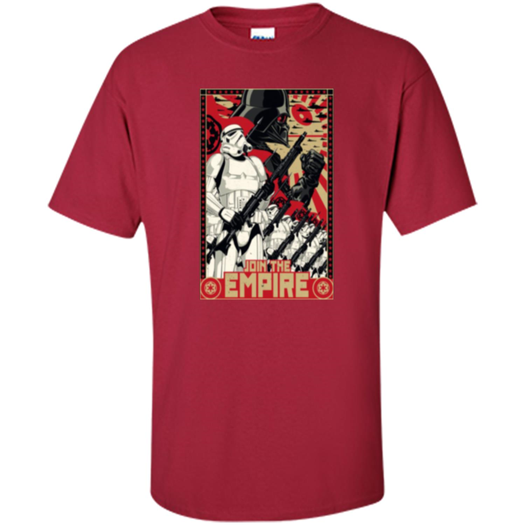 Movie Lovers T-shirt Empire Propaganda Cardinal