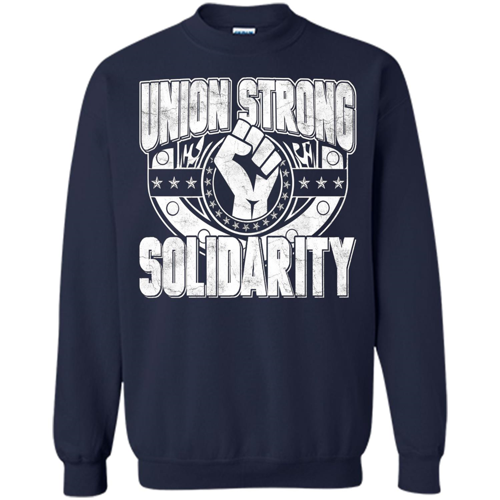 Union Strong Solidarity T-shirt Navy