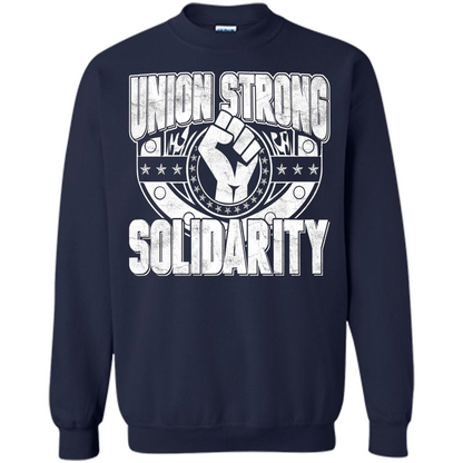 Union Strong Solidarity T-shirt Navy