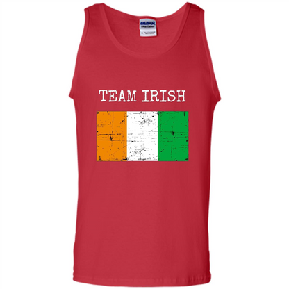 Irish Clothing Irish Flag Shirt Fighting Team T-shirt Red
