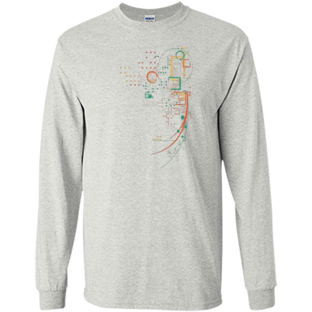 City Grid T-shirt Ash