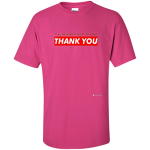 Mothers Day T-shirt Thank You Mom