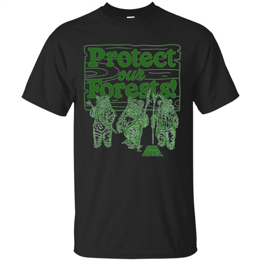 Protect Our Forests Camp T-Shirt Black