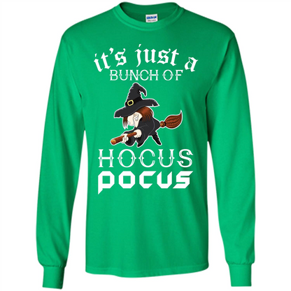 Movie T-shirt It’s Just A Bunch Of Hocus Pocus Irish Green