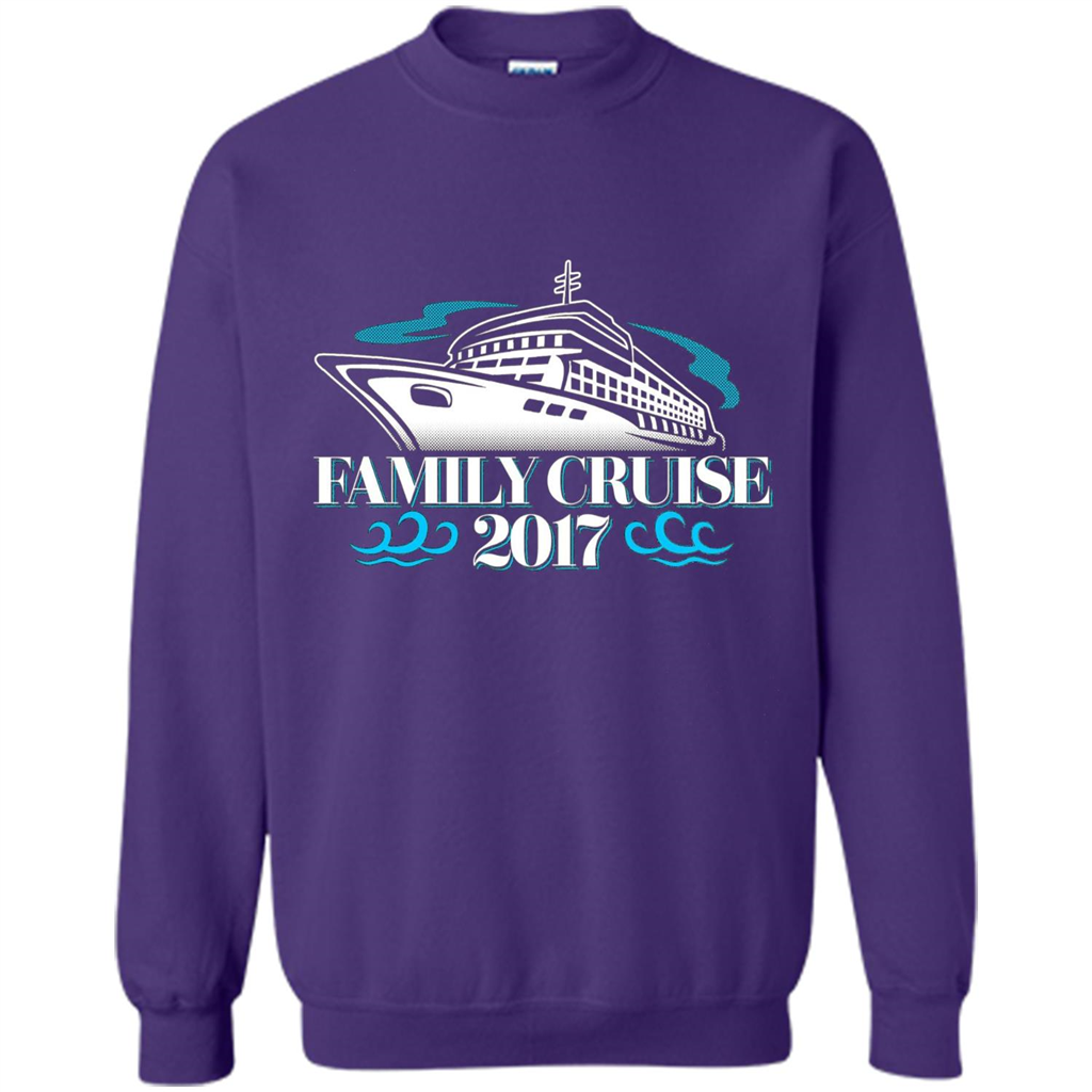 Family Cruise 2017 Vacation T-shirt Orange
