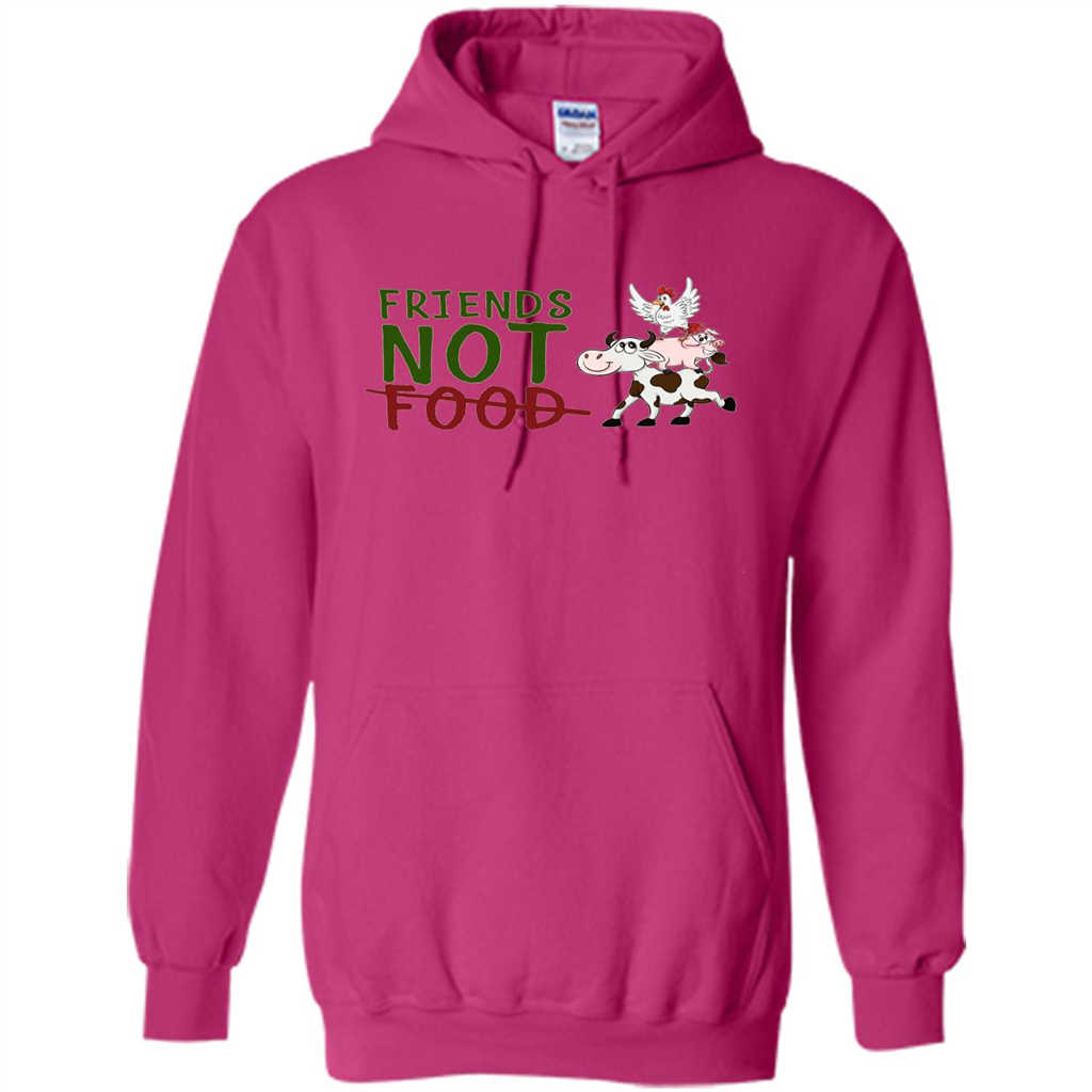 Friends Not Food T-Shirt Heliconia
