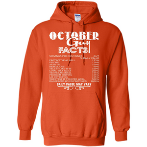 October Guy Facts T-shirt