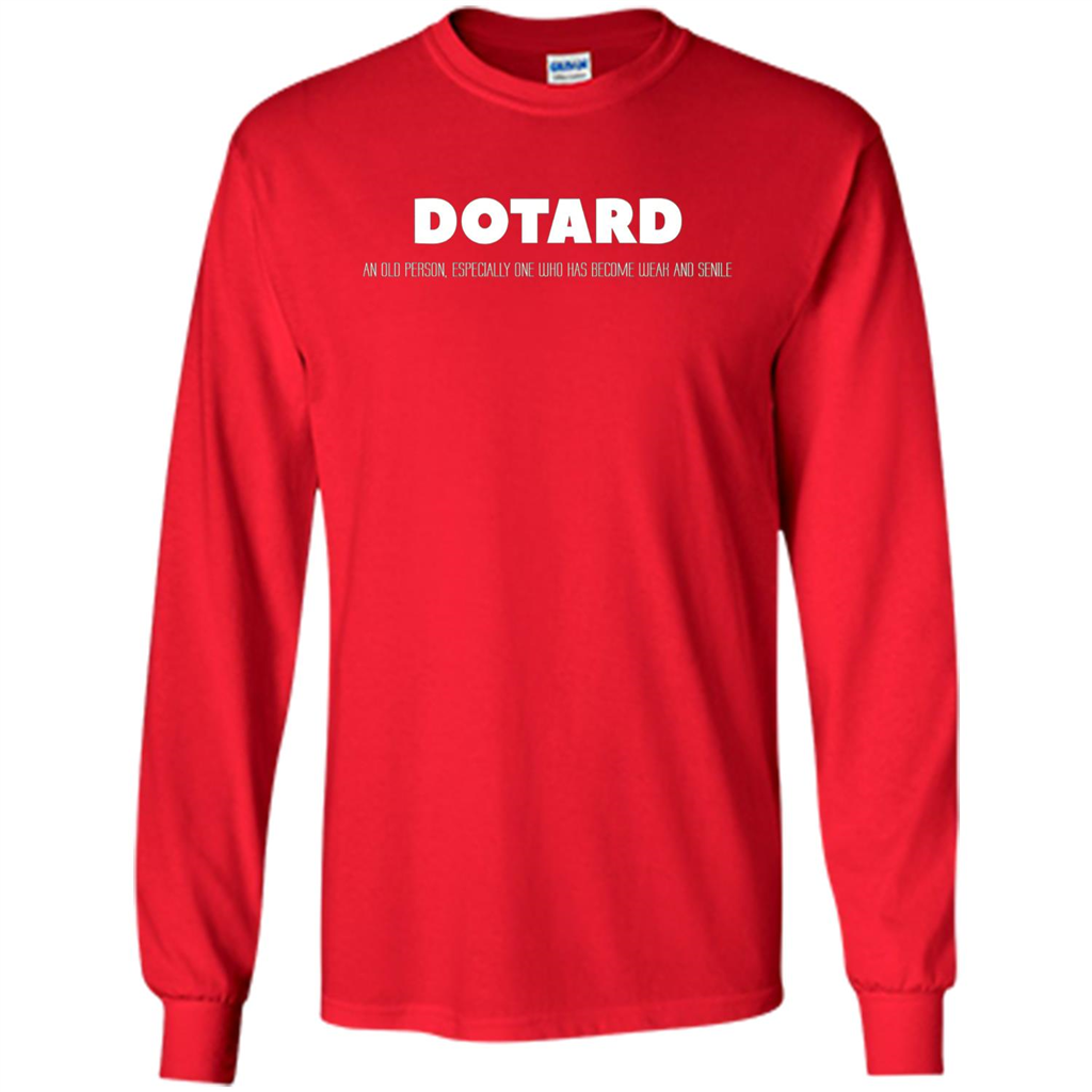 American President T-shirt Definition Dotard T-Shirt Red