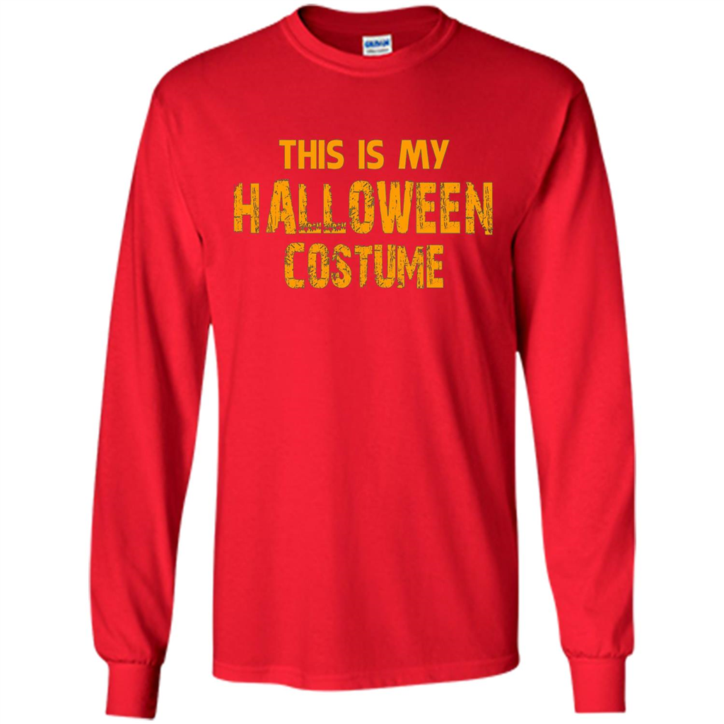 This Is My Halloween Costume T-shirt Red