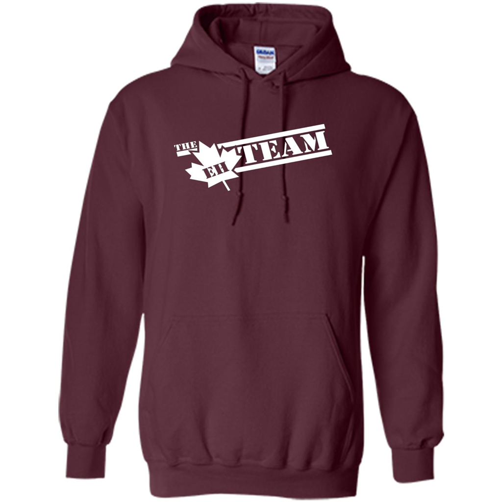Funny The EH Team Canada T-shirt Maroon