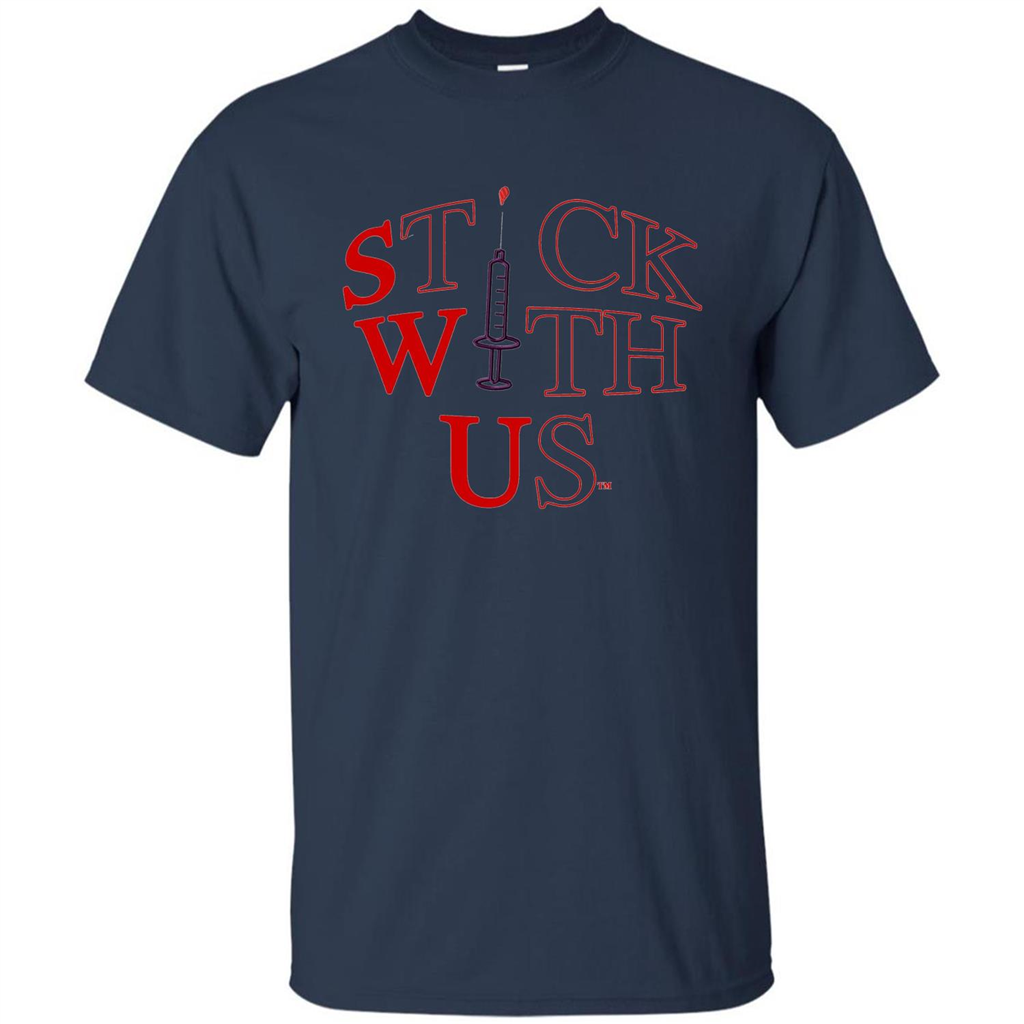 Nurses T-shirt Stick With Us Navy
