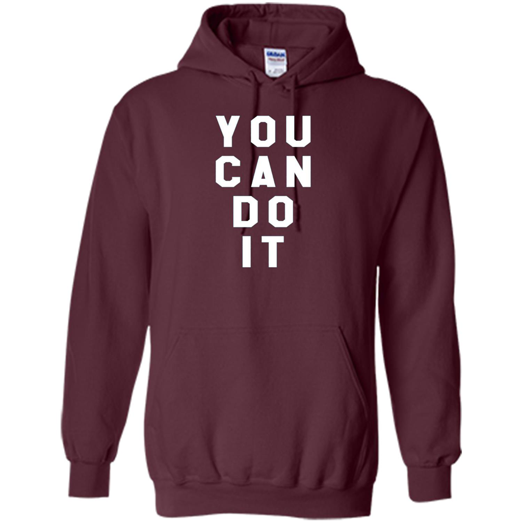 You Can Do It T-Shirt Maroon
