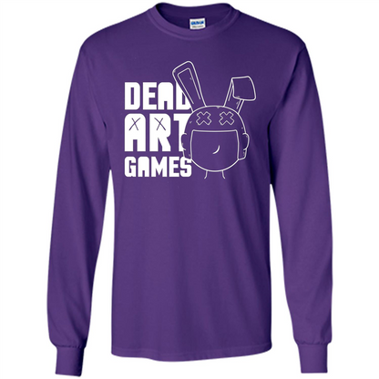 Dead Art Games T-shirt Purple