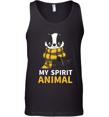 Hufflepuff - My Spirit Animal Harry Potter Tank Top Tank Top Black