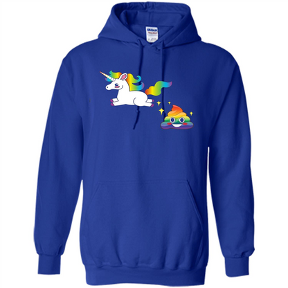 Unicorn Rainbow Poop Funny Cute Emojis T-shirt