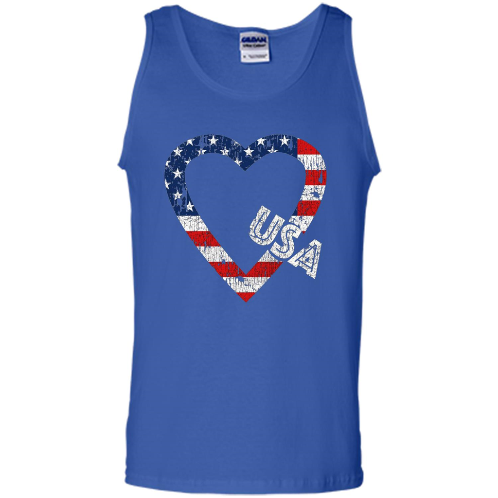 Independence Day T-shirt Love USA Royal