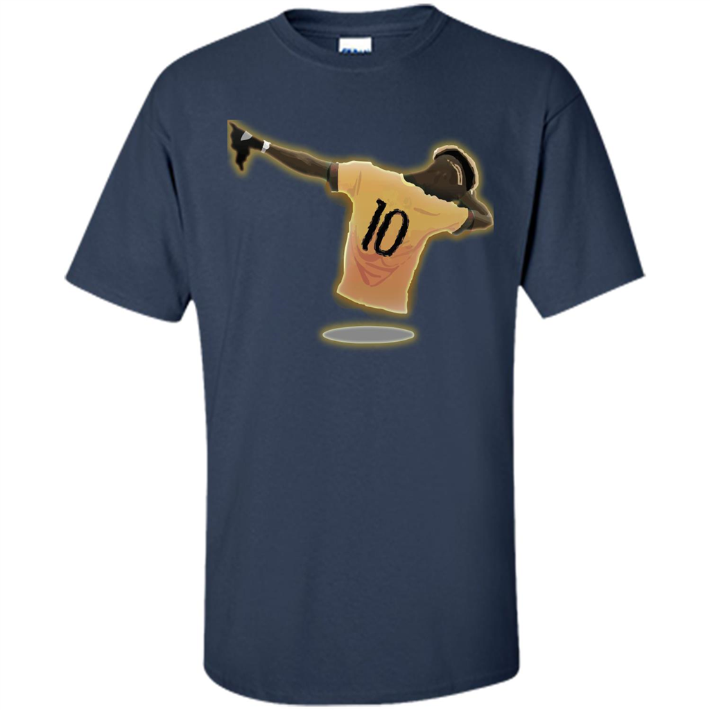 Dabbing Soccer T-shirt Navy