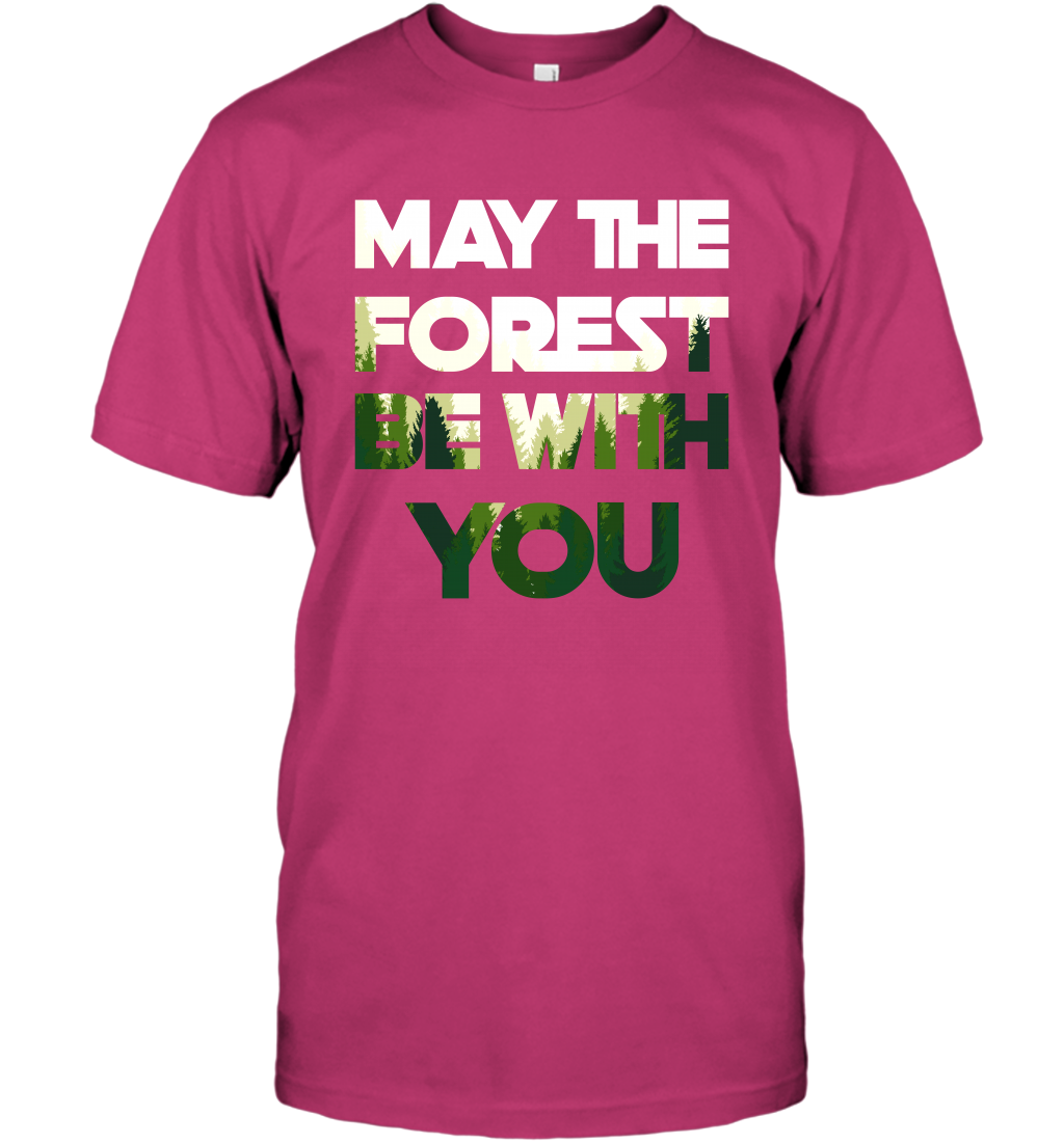 May The Forest Be With You Shirt T-Shirt T-Shirt Heliconia