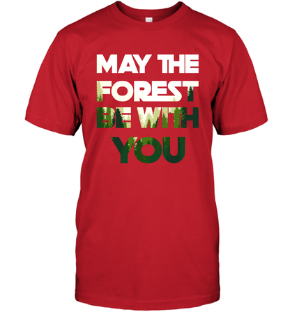 May The Forest Be With You Shirt T-Shirt T-Shirt Red