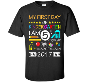 My First Day Of Kindergarten Shirt - Back To School Shirt cool shirt