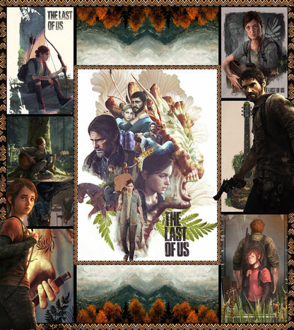 The Last Of Us Complication 3D Quilt Bed Set
