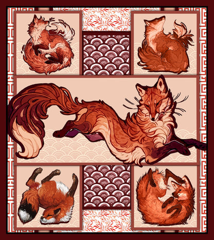 Fox 3D Bed Set