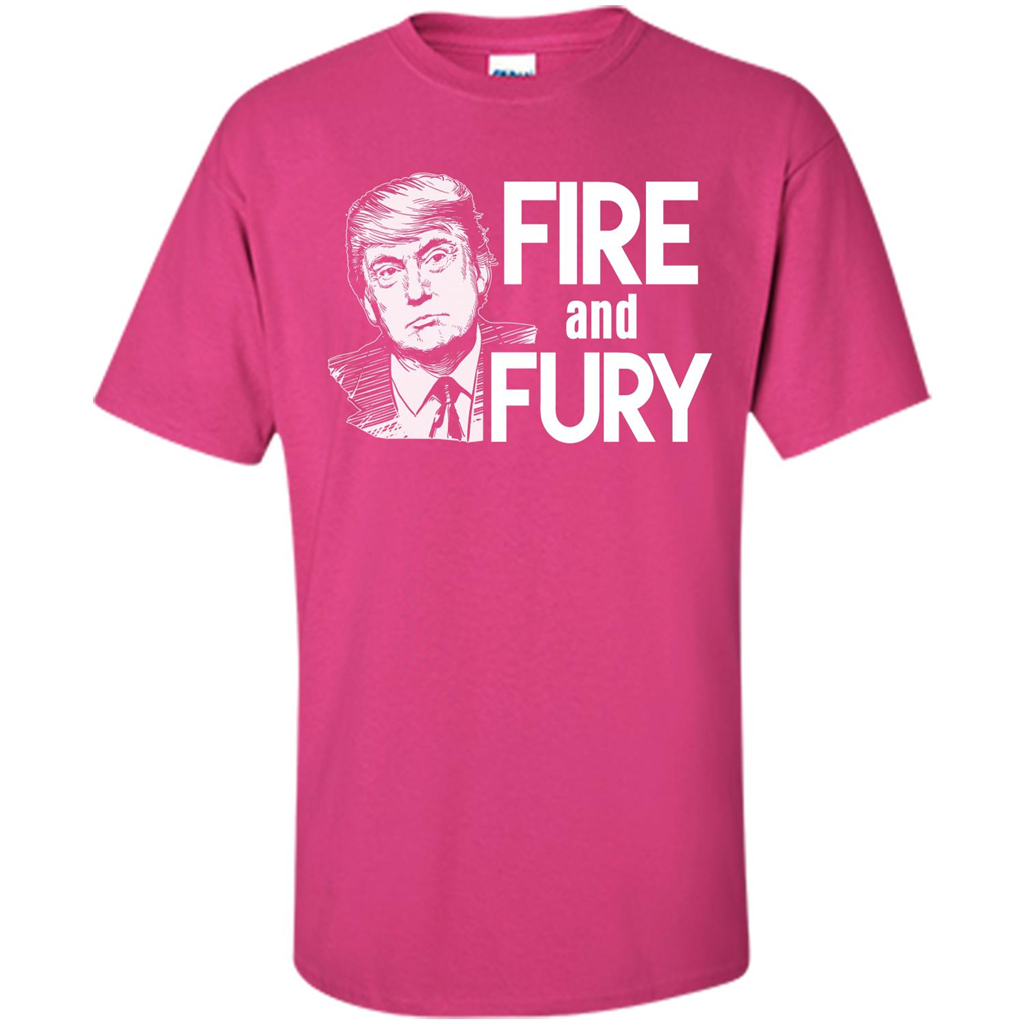 American T-shirt Fire And Fury Heliconia