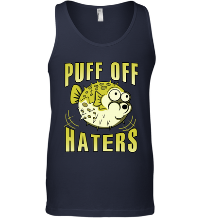 Puff Off Haters Shirt Tank Top Tank Top Navy