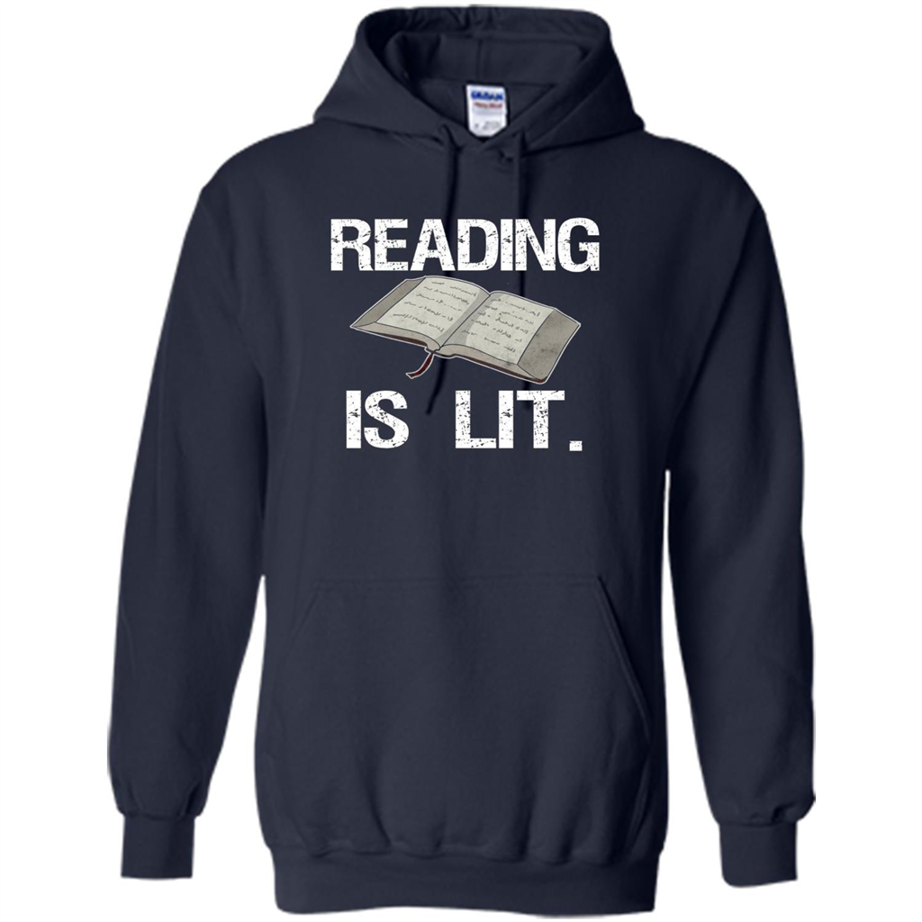 Book Reader T-shirt Reading is Lit T-shirt