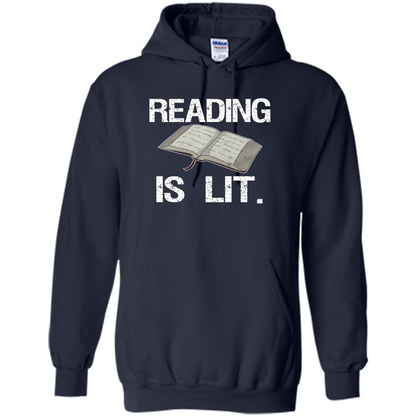 Book Reader T-shirt Reading is Lit T-shirt