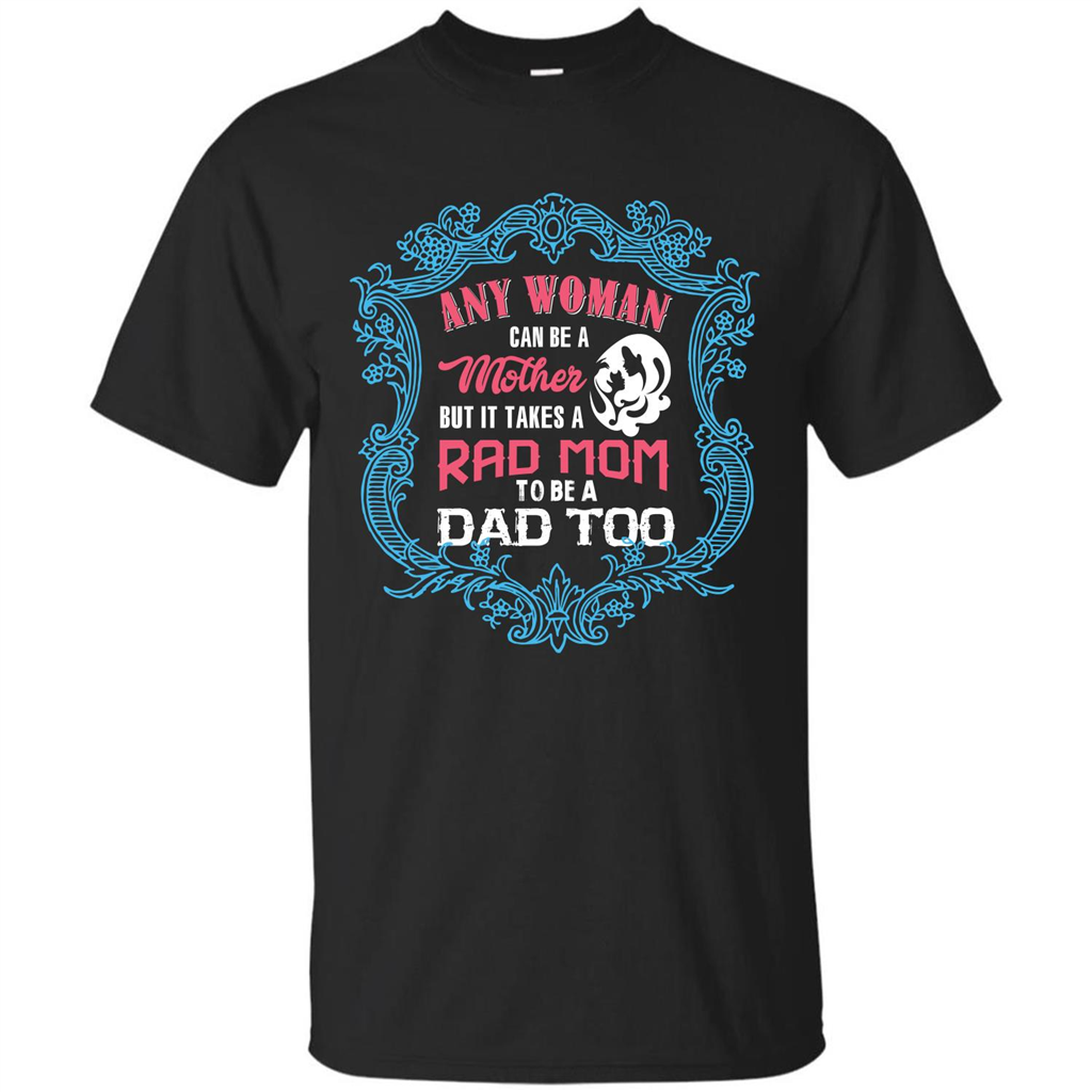 Mommy T-shirt Any Woman Can Be A Mother But T-shirt Black
