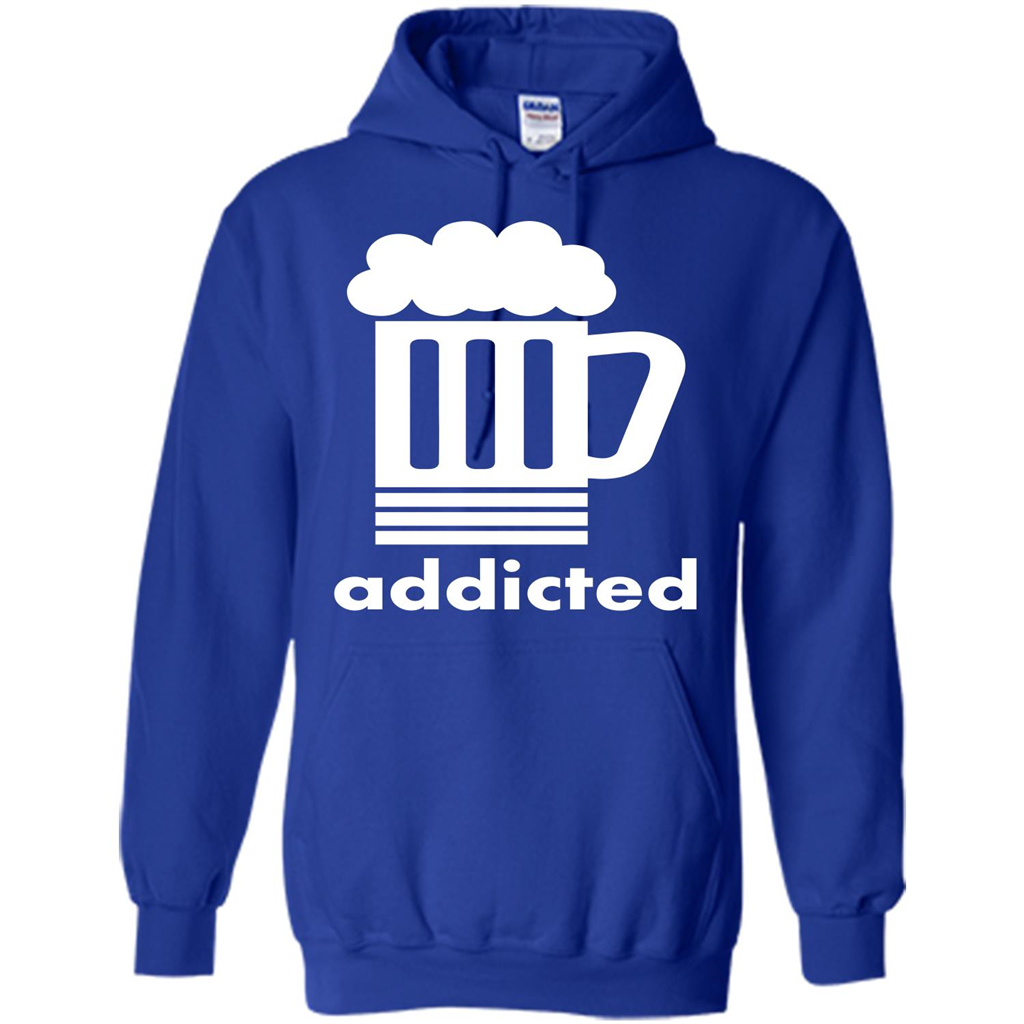 Beer T-shirt Addicted To Beer Royal
