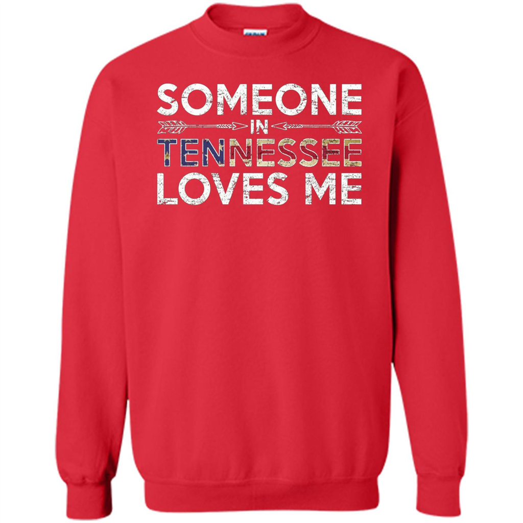 Someone in Tennessee Loves Me T-shirt Red