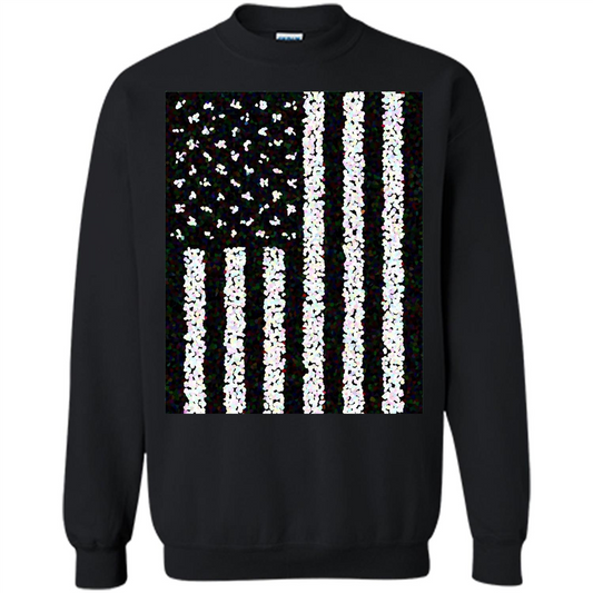 American Flag T-shirt Black
