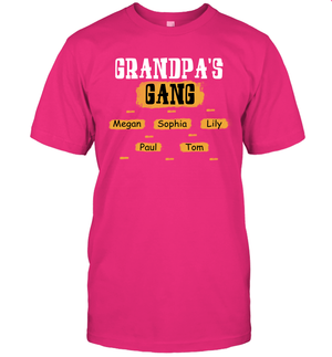 Grandpa's Gangs (Customized Name) T-Shirt