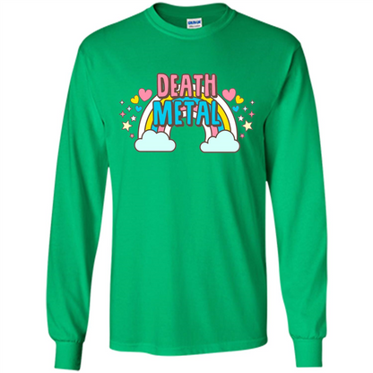 Death Metal Rainbow Cute T-Shirt Irish Green