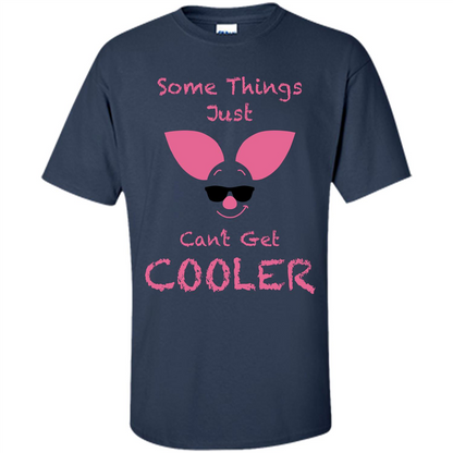 Piglet T-Shirt Some Things Just Cant Get Cooler Navy
