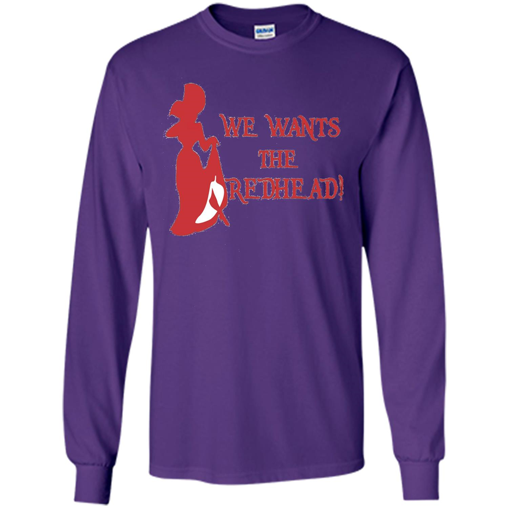 We Wants The Redhead! T-shirt Purple