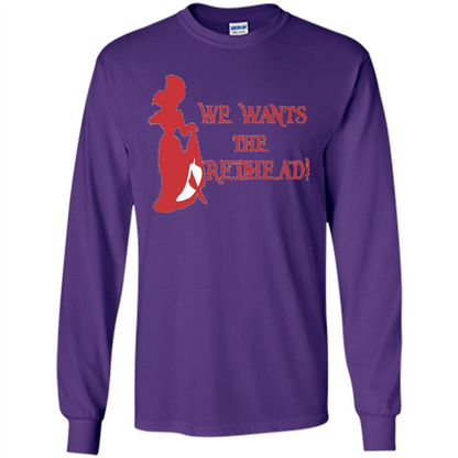 We Wants The Redhead! T-shirt Purple