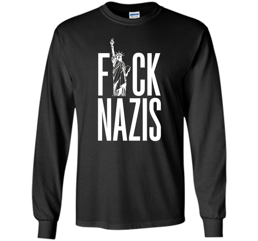 F Nazis Punks F Off Shirt Liberty T Shirt shirt Black