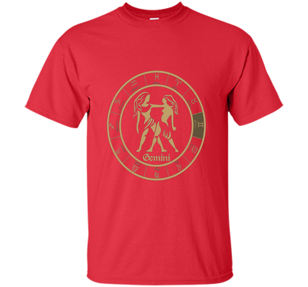 Gemini T-Shirt shirt Red